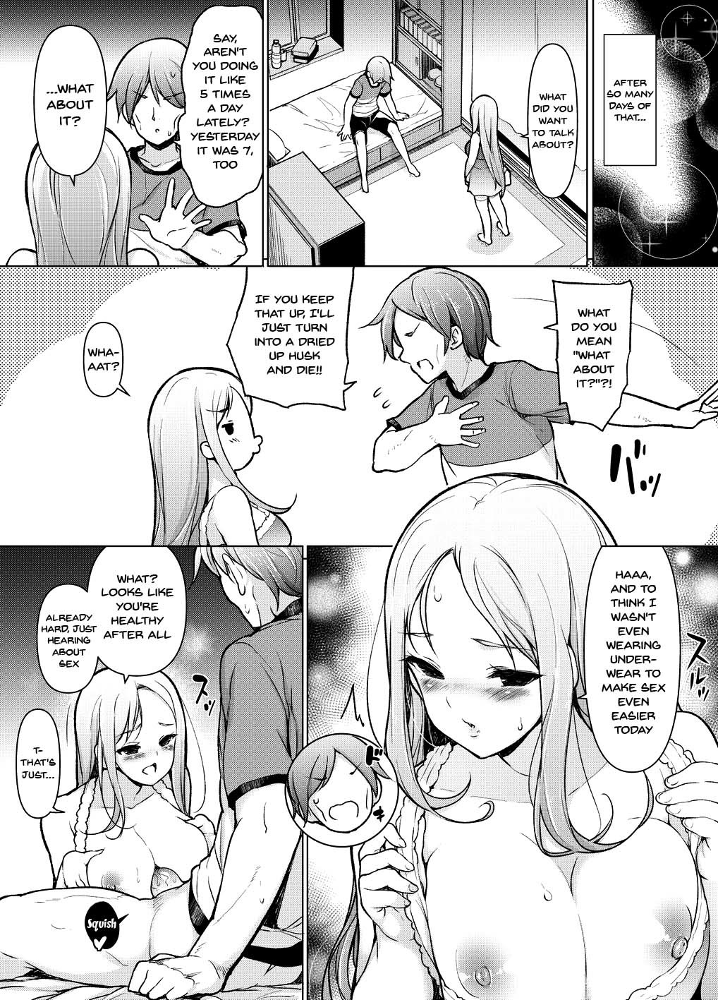 [Massaratou (Motomushi)] ~Seiki Tensou~ Hanareta Tokoro kara Yarimakuri!? | ~Genital Transfer~ We Can Do It From Far Away!? [English] {Doujins.com} page 52 full