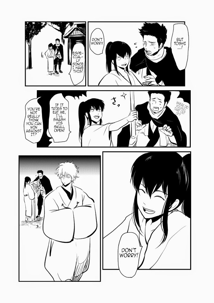 (C83) [Paraiso (Harada)] Hitomigoku Monogatari (Gintama) [English] page 20 full