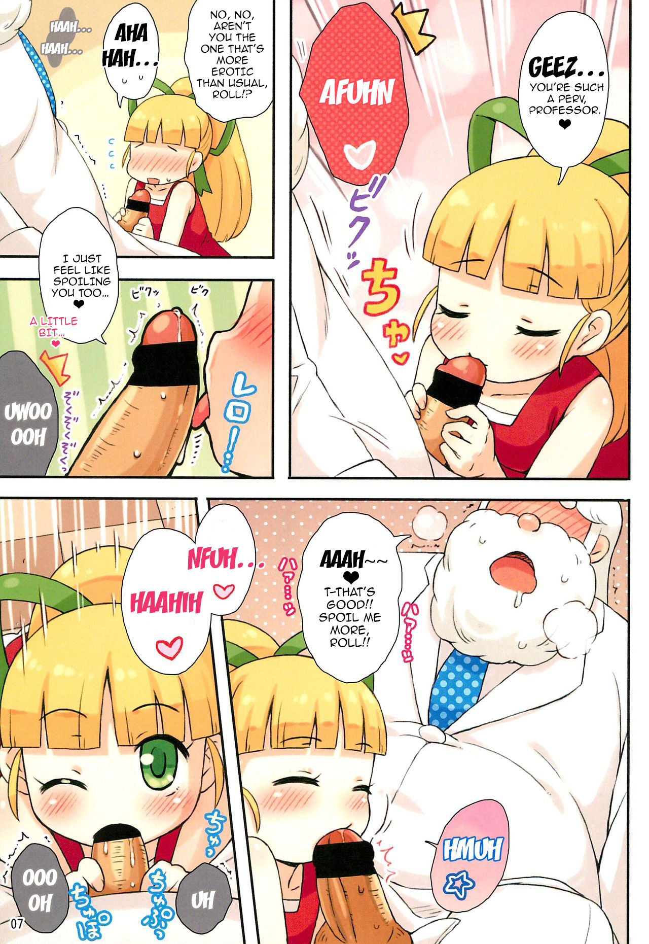 (Puniket 31) [Momomoya (Mizuno Mumomo)] Roll-chan to Hakase no Nichijou (Megaman) [English] [Bangorl+Mistersoftee] page 7 full