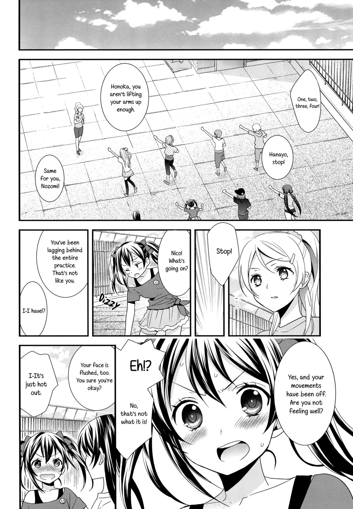 (Bokura no Love Live! 3) [Sweet Pea, COCOA BREAK (Ooshima Tomo, Ooshima Towa)] Prism Girls (Love Live!) [English] [Yuri-ism] page 9 full