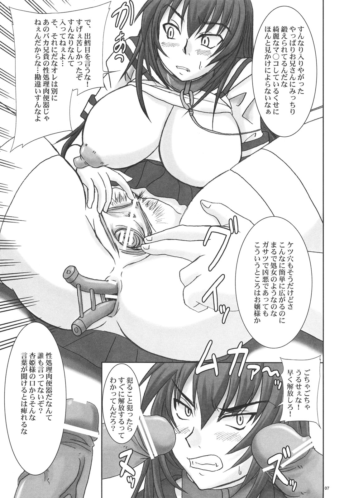 (C70) [Nozarashi (Nozarashi Satoru)] Kyouhime-sama wa Nikubenhime! page 6 full