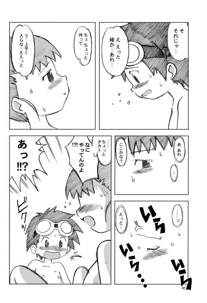 [Ukkaridou (Inari Satsuki, Shimazu Isami)] Love Love Funny (Digimon Adventure 02) page 39 full