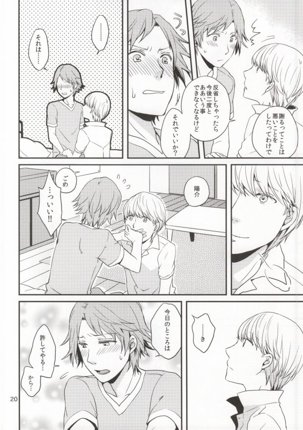 (CCTokyo129) [Swallow Sky (Rihara)] Iya yo iya yomo (Persona 4) page 19 full