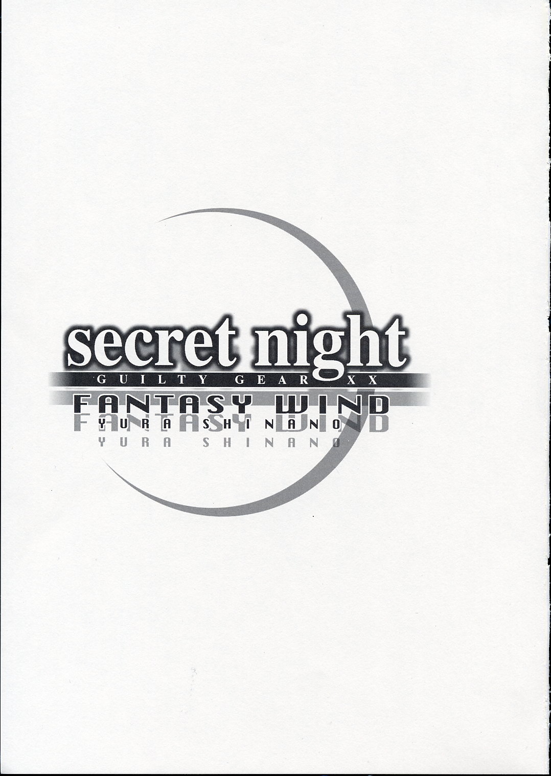 [FANTASY WIND (Shinano Yura)] secret night (Guilty Gear) page 2 full