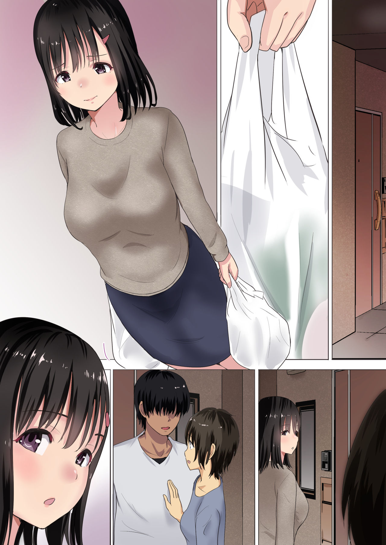 [Nibo Niboshi] Mari ga Otto no Inai Mansion Deshita Sex page 68 full