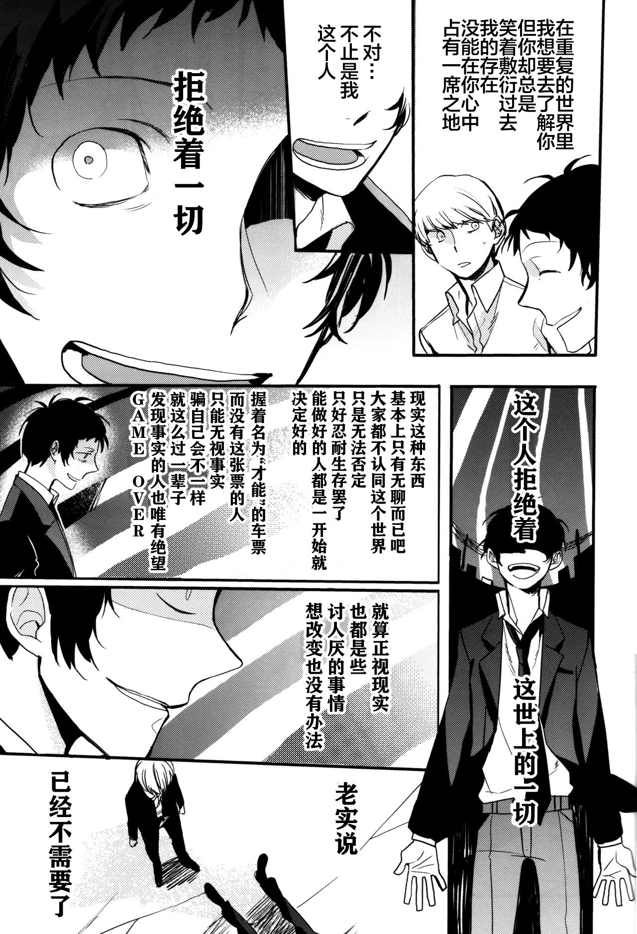 (CCOsaka100) [Magaimonoyasoinabashiten (Esukichizuru)] The End Of The World Volume 3 (Persona 4)[Chinese][Isanisani个人汉化] page 22 full