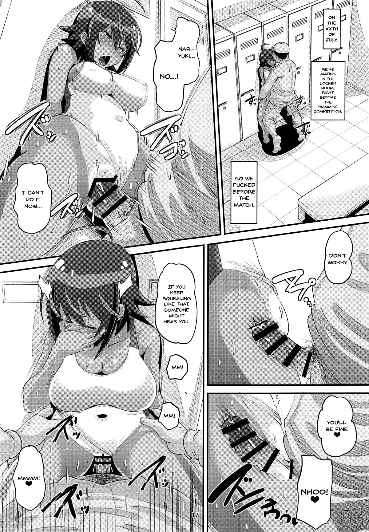 [AMP (Norakuro Nero)] Uruka no Saimin Benkyoukai | Uruka's Hypno Study Group (Bokutachi wa Benkyou ga Dekinai) [English] {Doujins.com} page 16 full