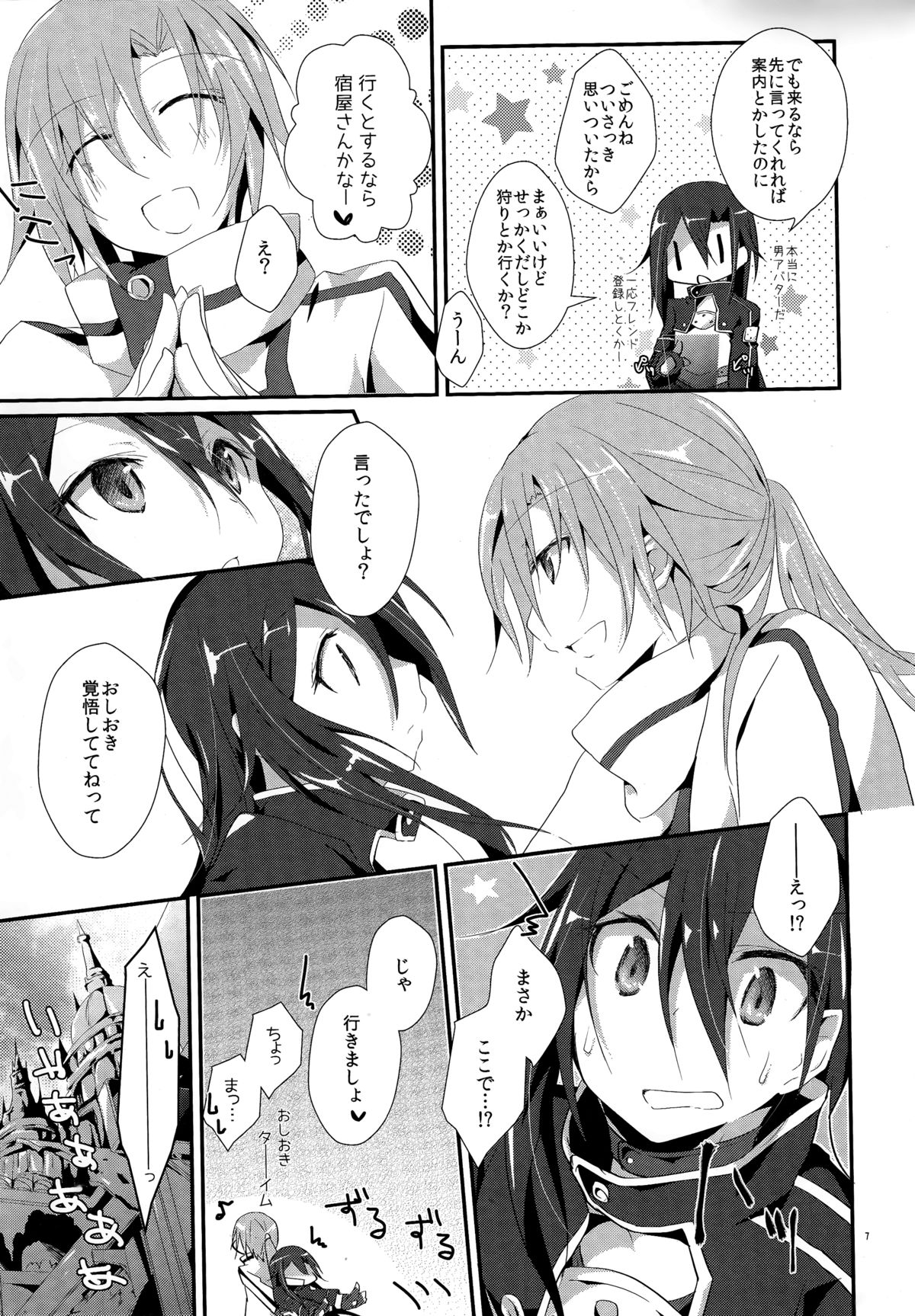 (C87) [Peach*tea (Akina Rei)] Honey Punishment (Sword Art Online) page 8 full