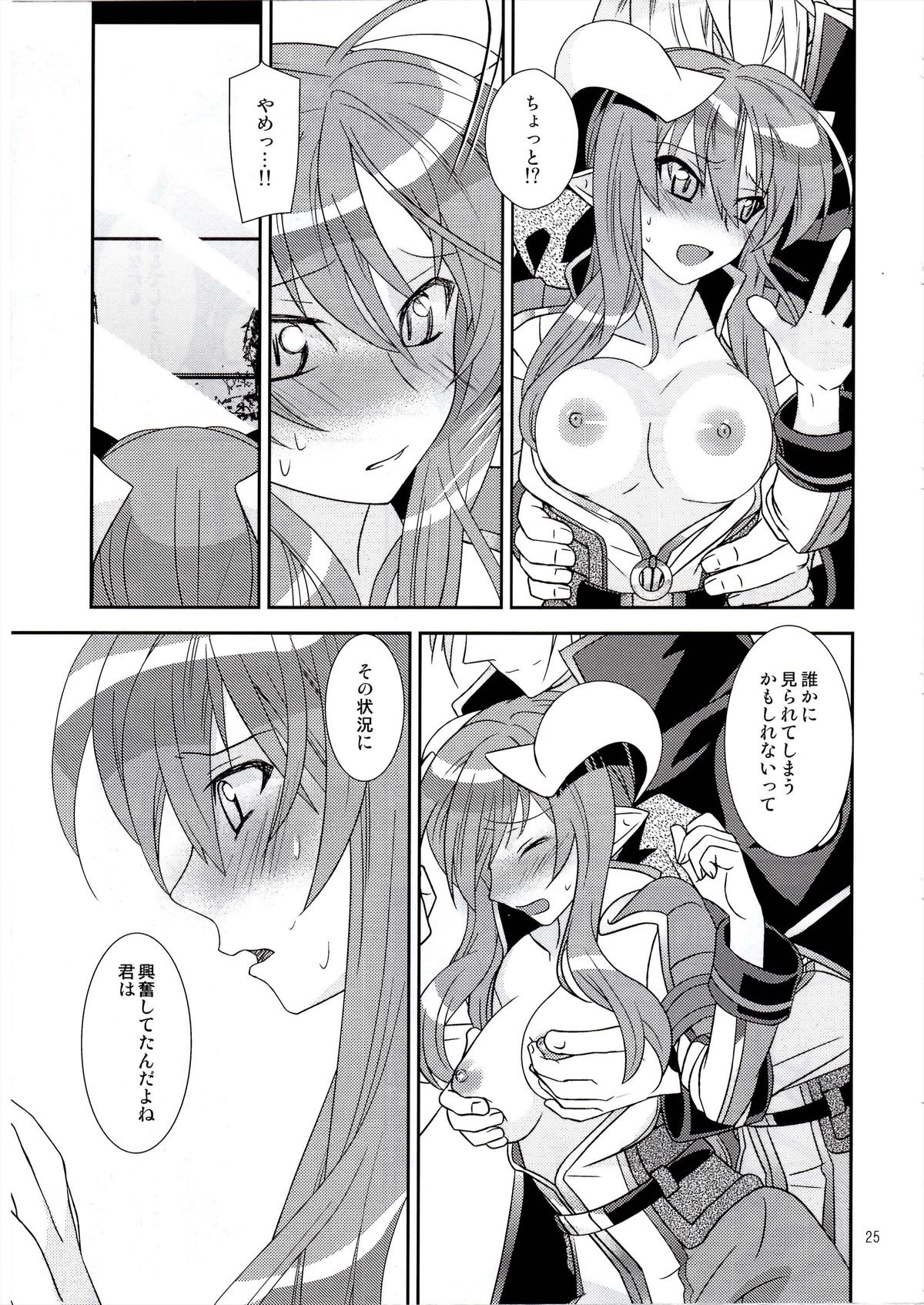(C81) [Light Garden (Hikabe Sakuho)] Aobara Hime (Shinrabanshou ZXF) page 25 full