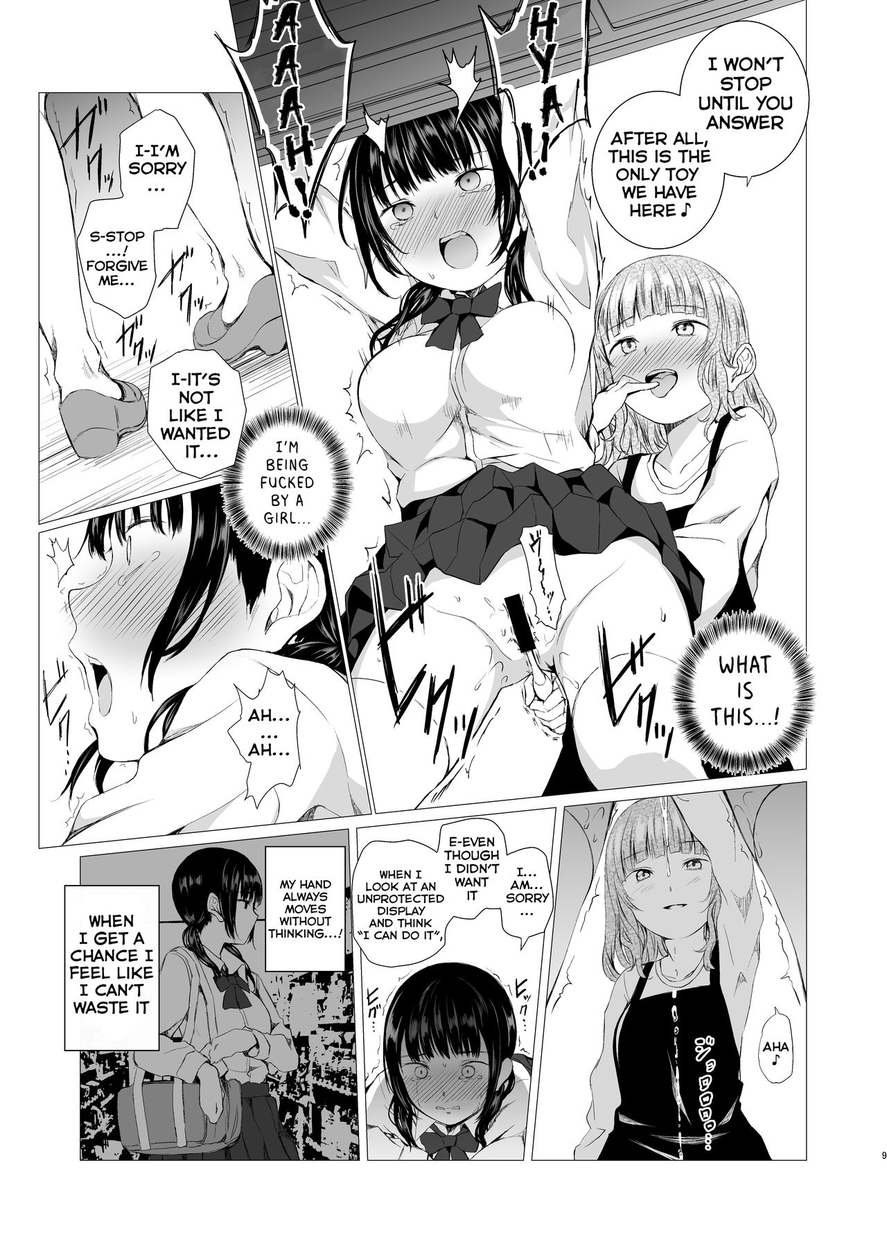 [Harumachi Tsurara (Shichoson)] Banyuu Inryoku no Housoku [English] [/yuri/ scanlations] [Digital] page 9 full