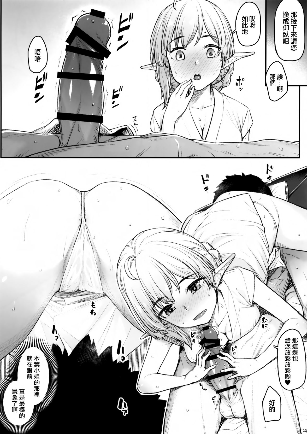 (COMIC1☆15) [Area14 (Kasei)] Elf Refle [Chinese] [兔司姬漢化組] page 19 full