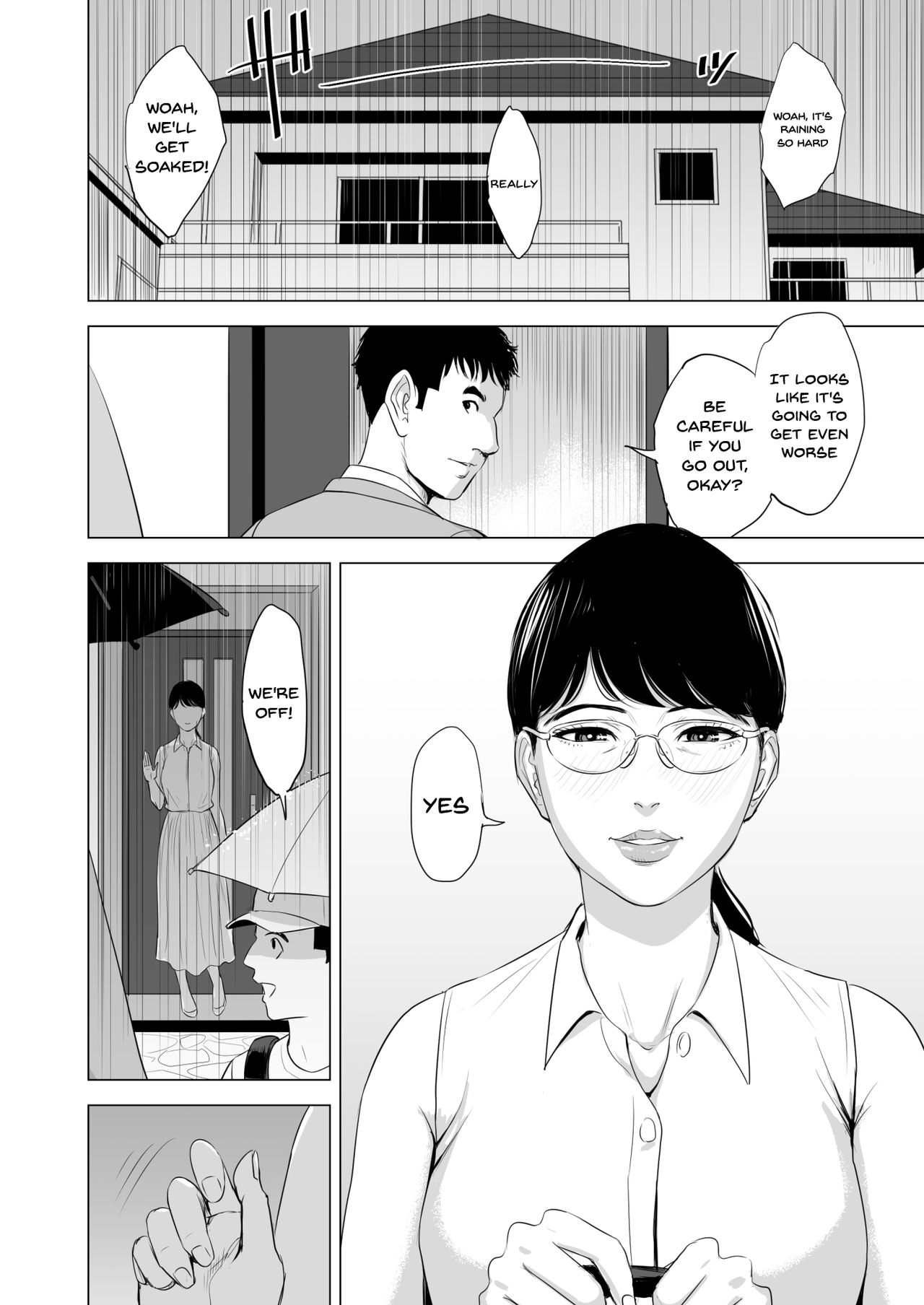 [Tamagou] Michitarita Seikatsu ~Nerawareta Megane Jimitsuma~ [English] {Doujins.com} page 73 full