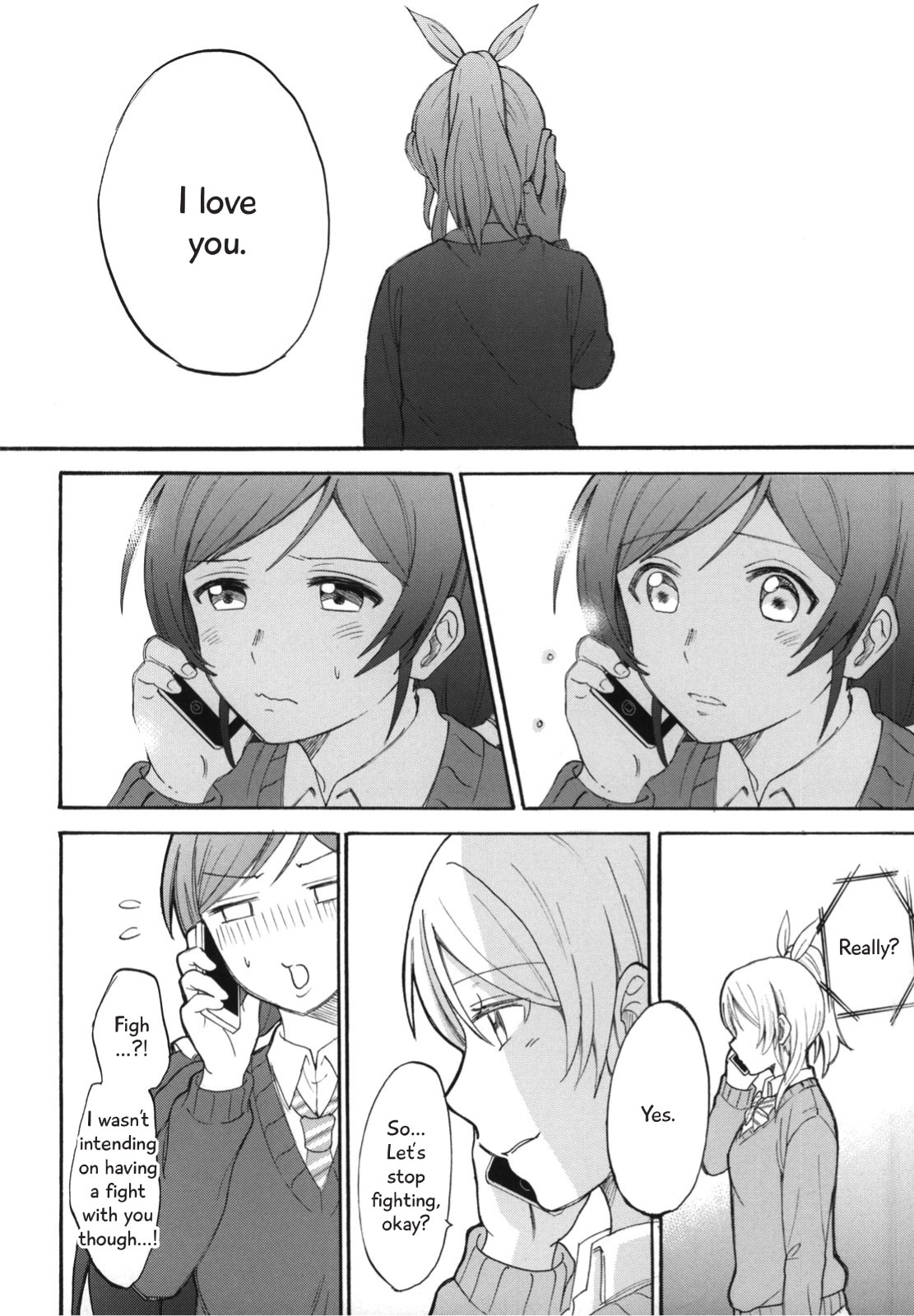 (Bokura no Love Live! 7) [mushiyaki!! (Kanbayashi Makoto)] Dame Dame! My Darling | My Useless Useless Darling (Love Live!) [English] {Seiyuuri & Rexbandit} page 32 full