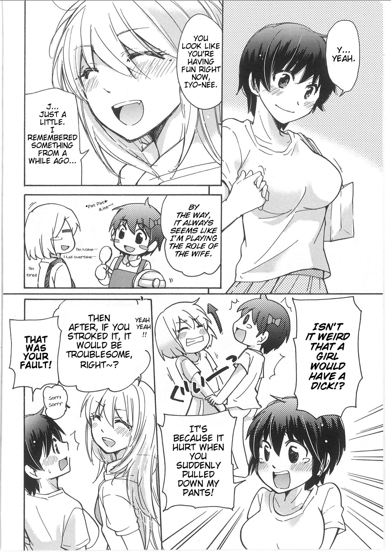 [Mikokuno Homare] Iyo to Makoto no Jijou | Iyo and Makoto's Situation (Change!) [English] [Cygnus] page 52 full