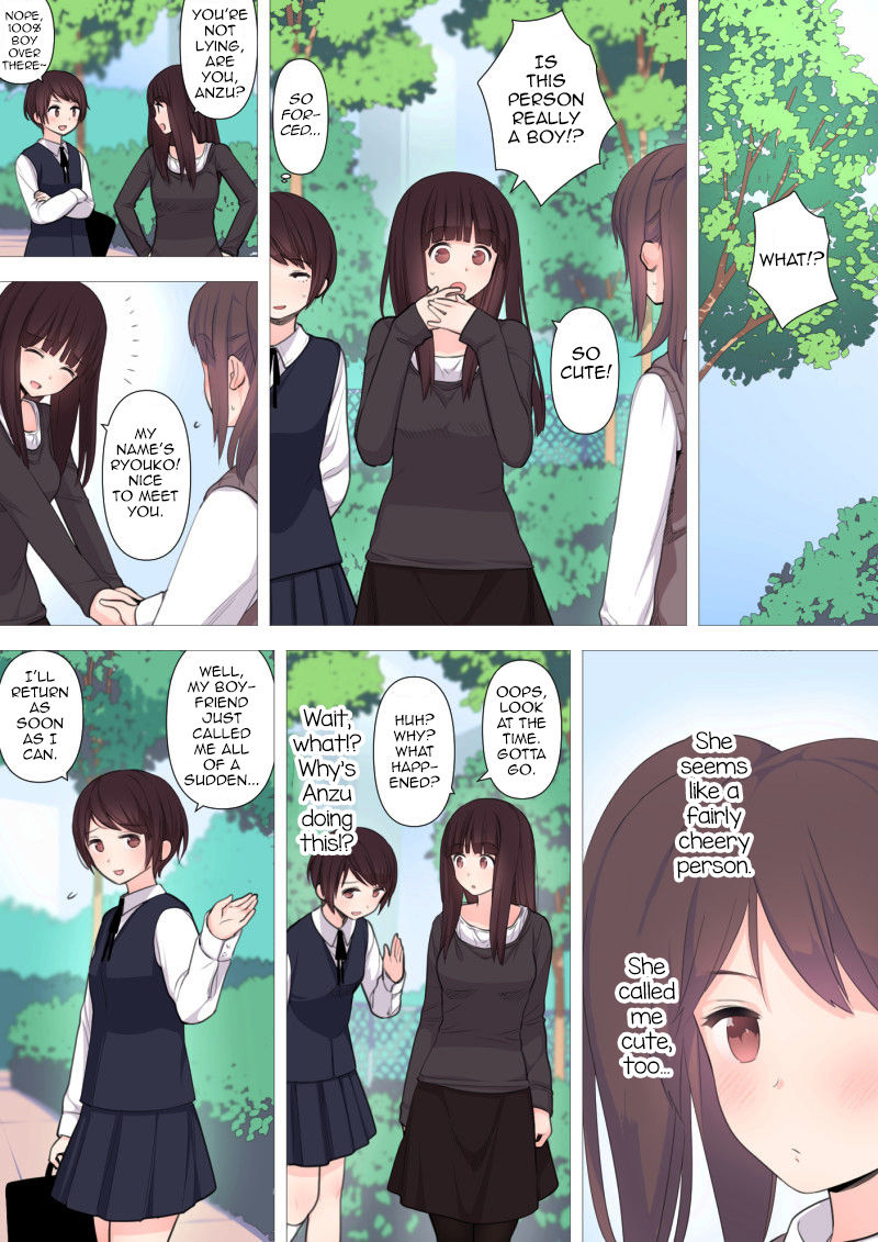 [Kariya (Calipur)] Kareshi Mochi Otokonoko ga Warui Onee-san ni Zenritsusen-zeme Sarete Otosarechau Hanashi [English] [mysterymeat3] page 7 full