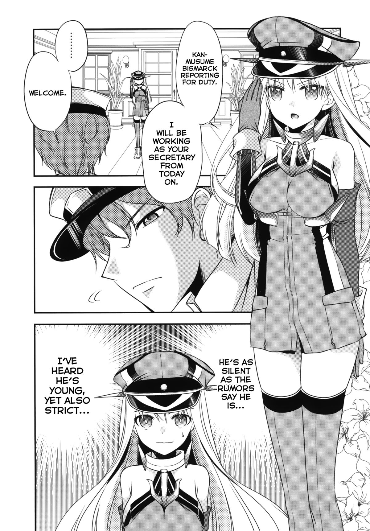 [Kuusou RIOT (Sakura Hanatsumi)] Omorashi Bismarck (Kantai Collection) [English] [Digital] page 5 full