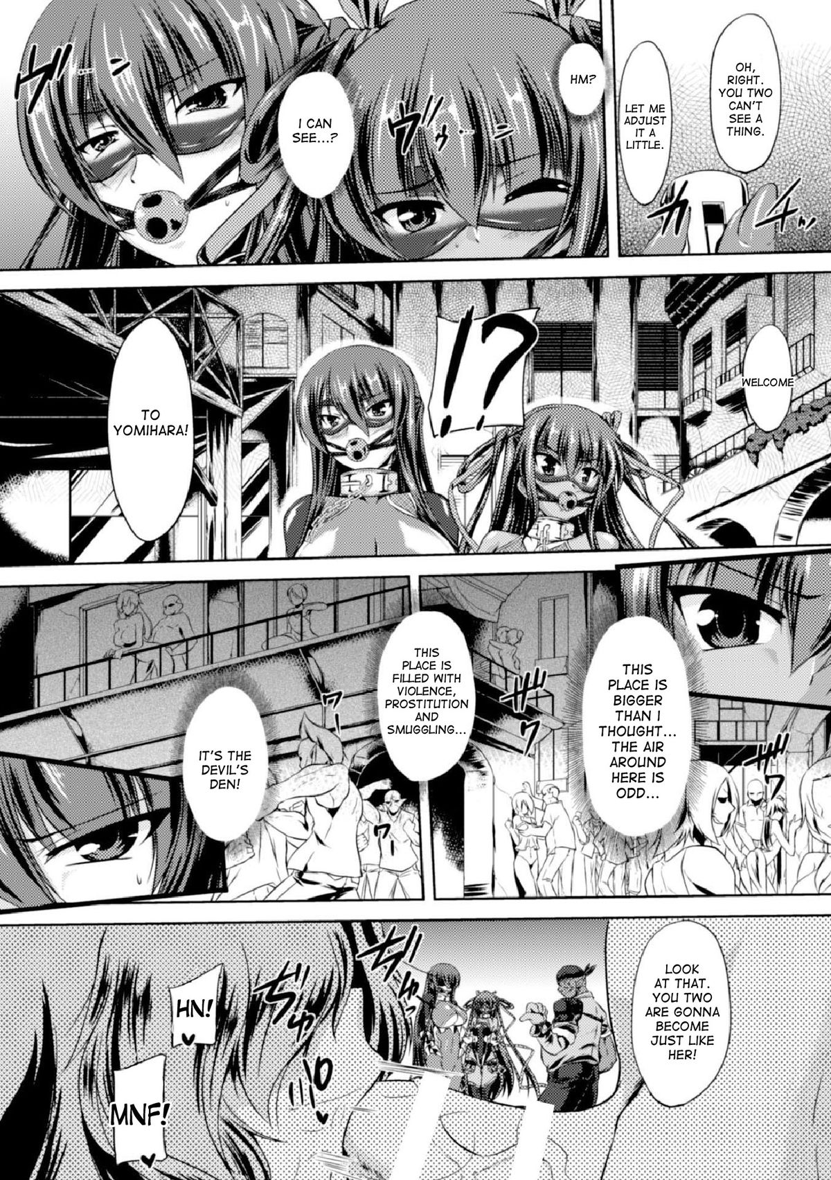 [Gonzaburo-] Taimanin Yukikaze - Taimanin wa Ingoku ni Shizumu #1 | Taimanin Yukikaze - Taimanin's fall into the lewd hell #1 (Heroine Pinch Vol. 1) [English] [desudesu] [Digital] page 9 full