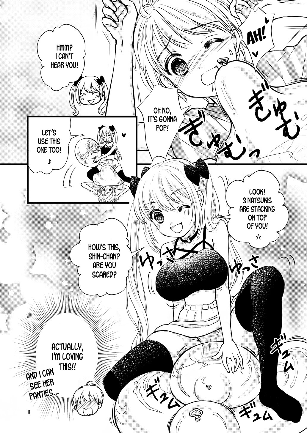 [Hoshizora Mizuki] Boku no Osananajimi o Illust Fuusen ni Shitemitara | When I Print My Childhood Friend's Drawing Onto Balloons [English] [desudesu] page 8 full