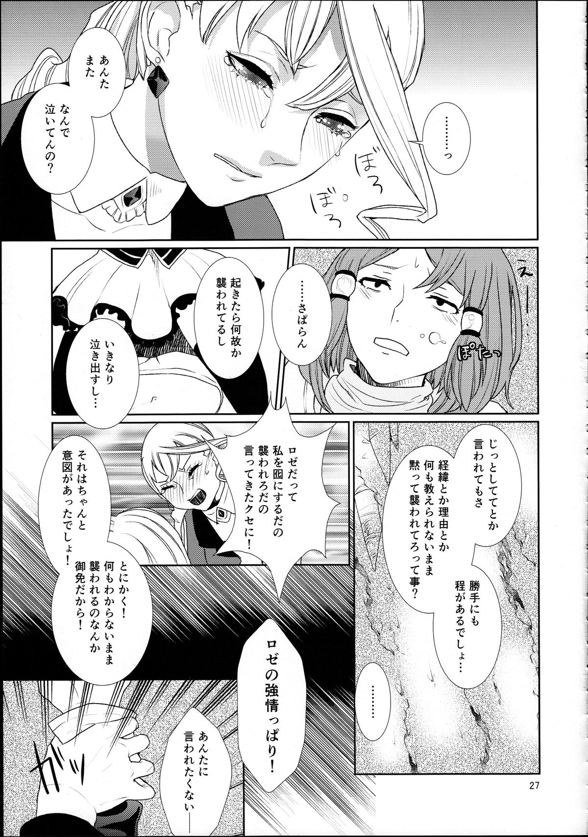 (C89) [3egg (Meriko)] Sennyuu Chishiki to Setsuju (Tales of Zestiria) page 27 full