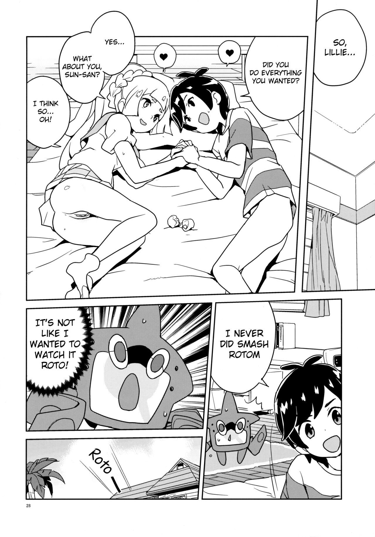 (Puniket 37) [Zenra Restaurant (Heriyama)] Lillie Kimi no Atama Boku ga Yoku Shite Ageyou (Pokémon Sun and Moon) [English] [Belldandy100] [Decensored] page 29 full