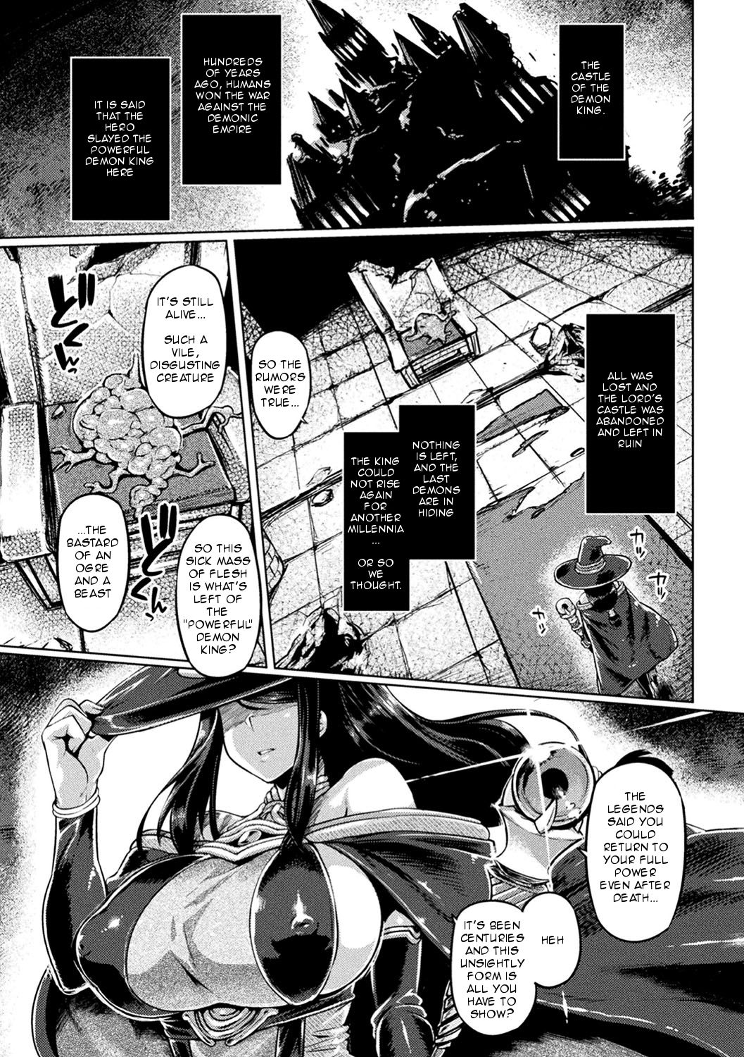 [Tabigarasu] Maou no Fukkatsu ~Arui wa Majo no Ketsumatsu~ | The Demon King's Revival ~ Or the Witch's End (Haiboku Otome Ecstasy Vol. 17) [English] [REWRITE] page 1 full