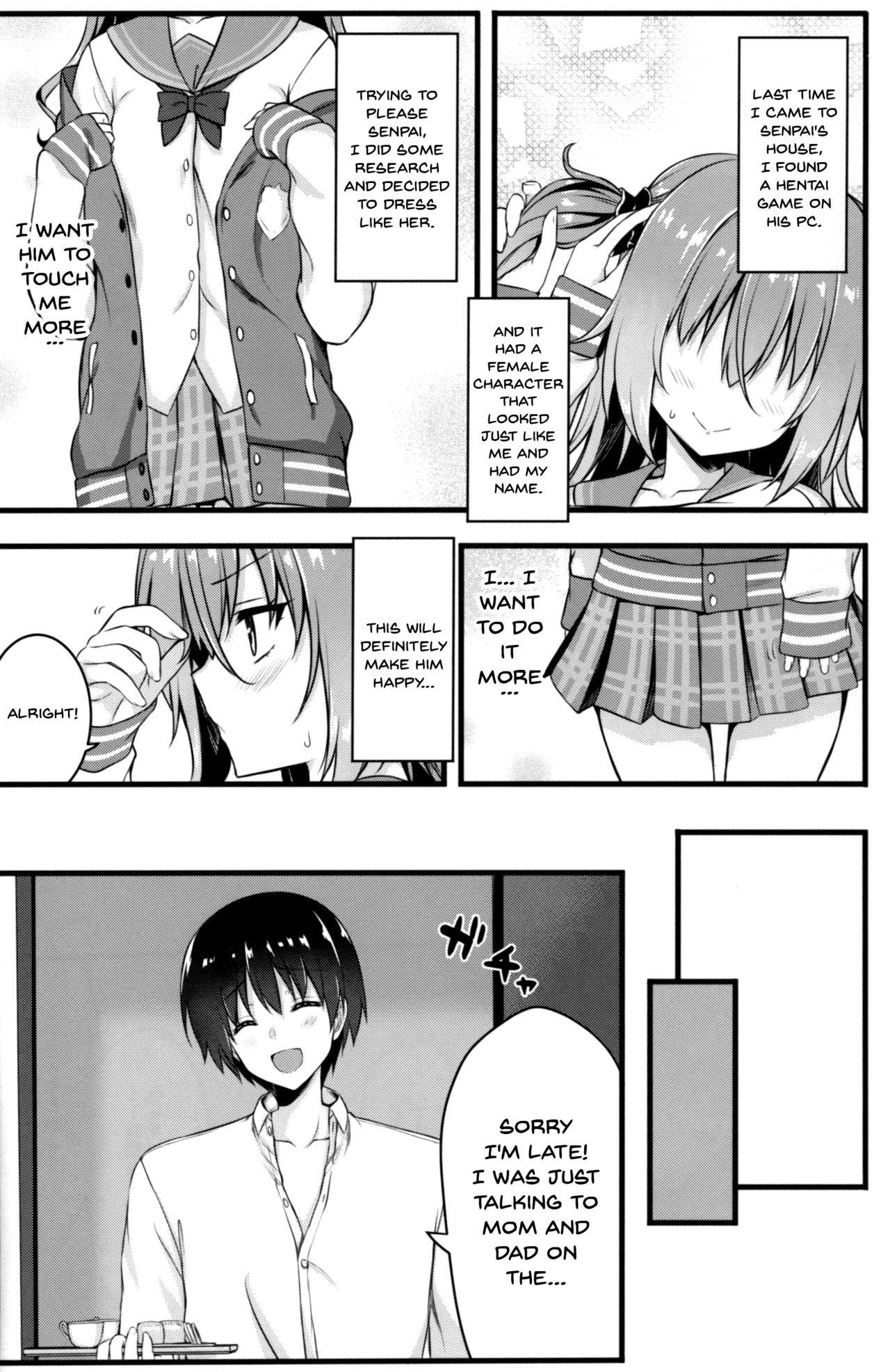 (C95) [trueblue (Annie)] Cos Shite Shiyo! Kouhai Hen | Let's Do It With Cosplay! Kouhai Edition (Sanoba Witch) [English] {Doujins.com} page 8 full