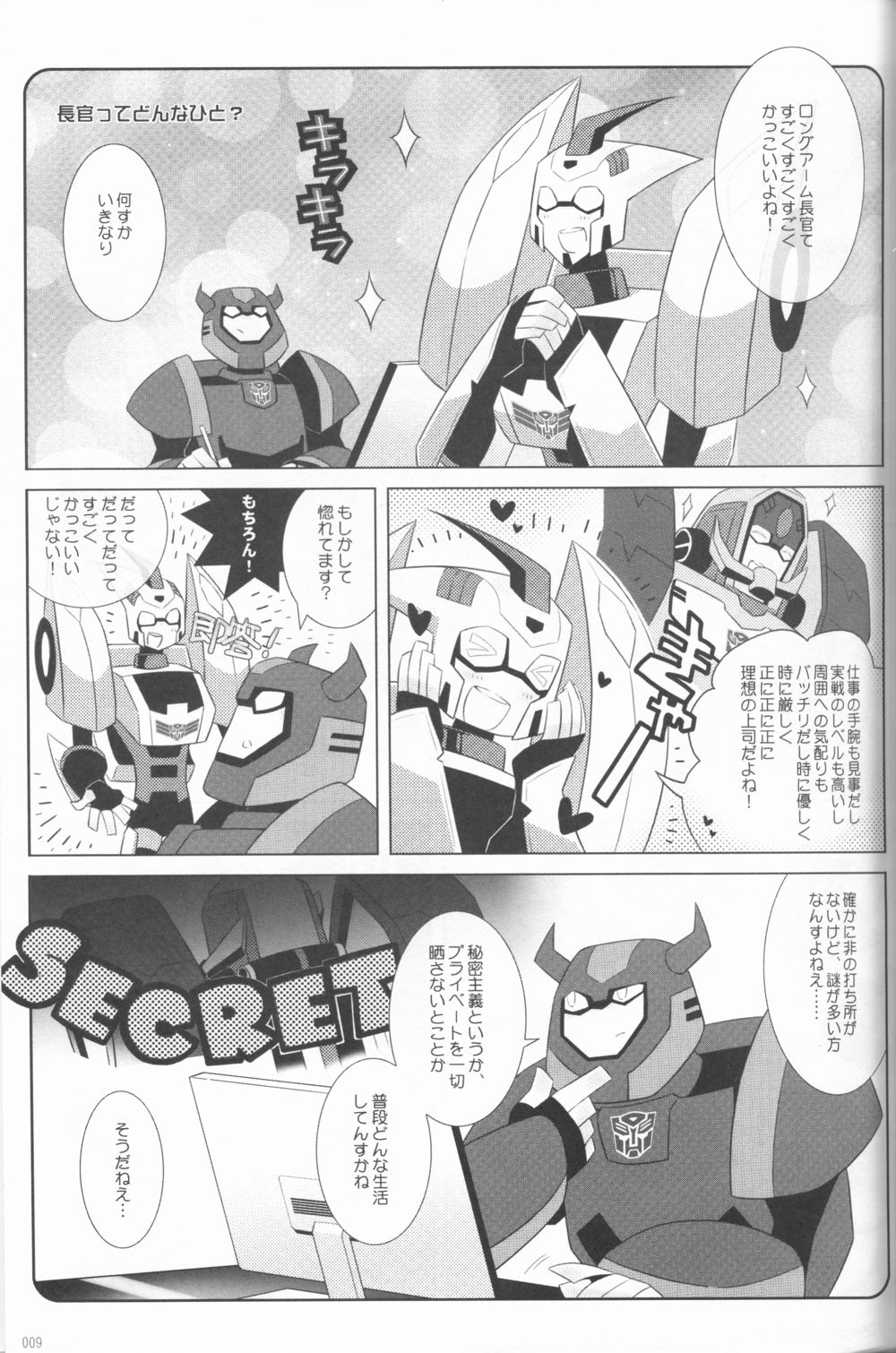 (SUPERKansai21) [QP Honpo (QP)] Lacto Ice (Transformers) page 7 full