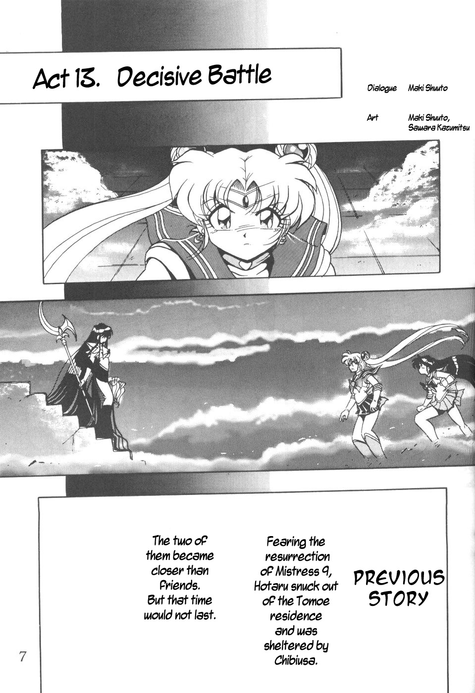 [Thirty Saver Street 2D Shooting (Maki Hideto, Sawara Kazumitsu)] Silent Saturn 8 (Sailor Moon) [English] page 4 full