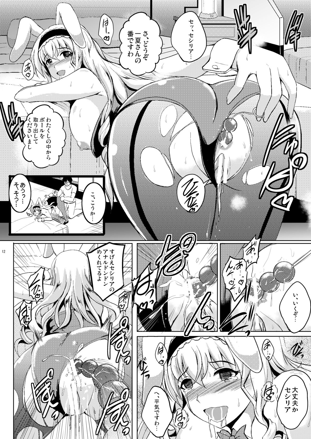 [Shouchuu MAC (Hozumi Kenji)] Poodle & Bunny Time (IS <Infinite Stratos>) [Digital] page 12 full