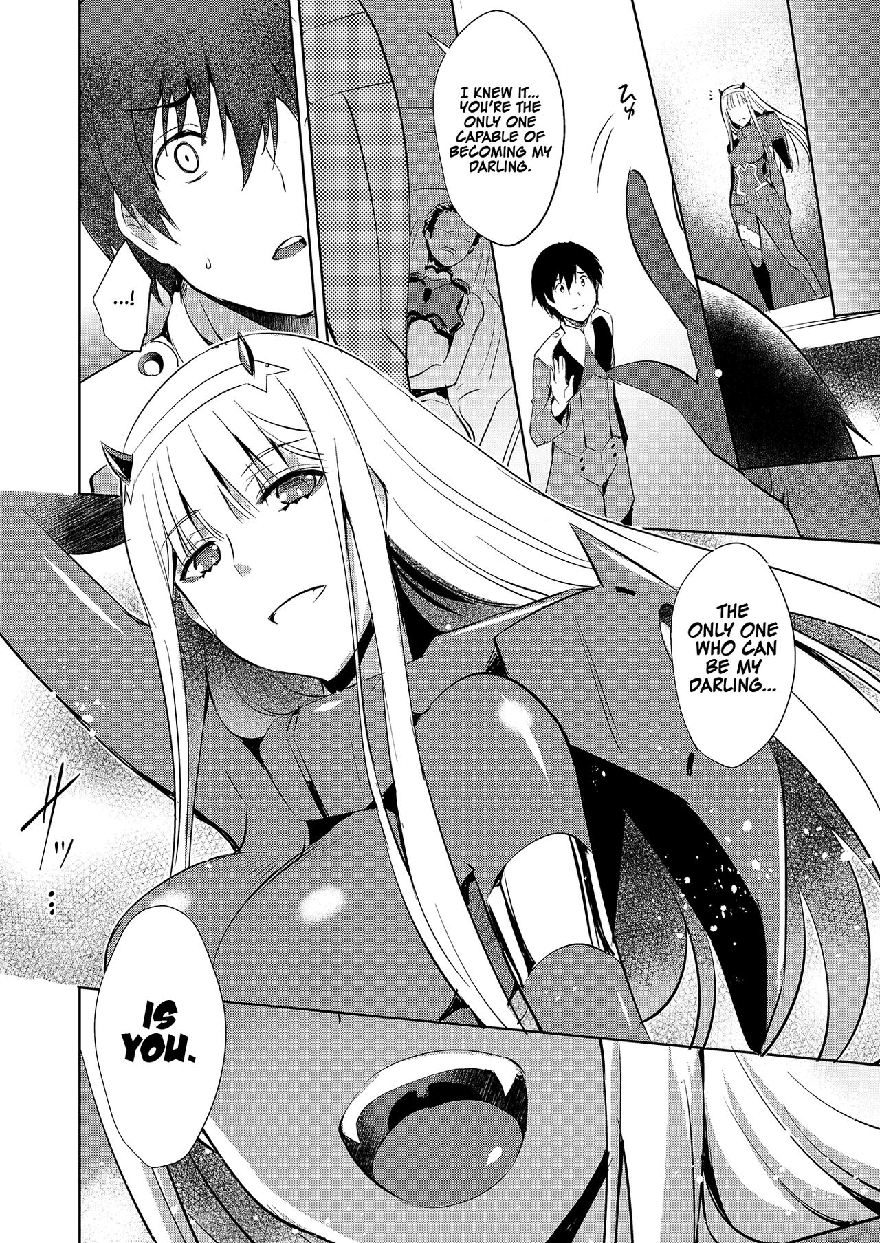 [Once Only (Nekoi Hikaru)] Mitsuru in the Zero Two (Darling in the Franxx) [English] [Rotoscopic + Nero] [Digital] page 20 full