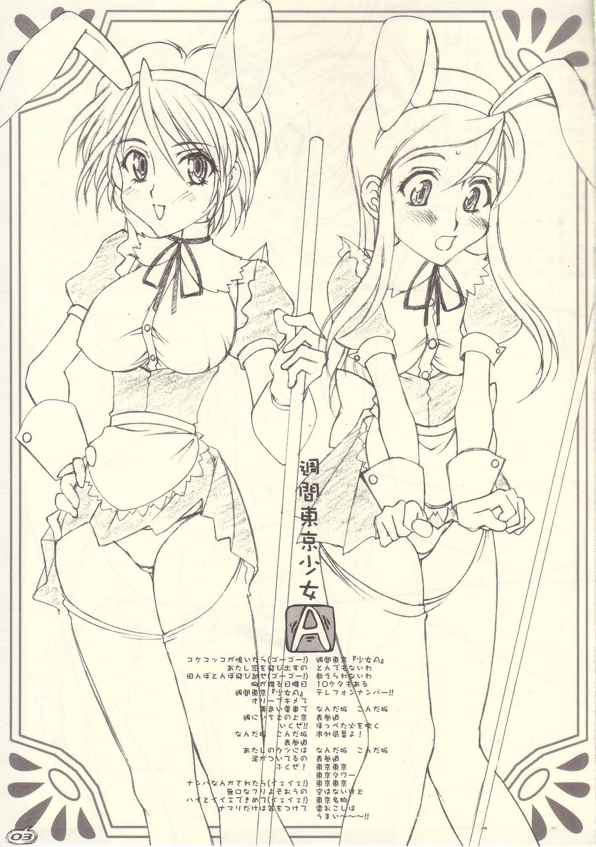 (C66) [Luck & Pluck! Co. (Amanomiya Haruka)] Shuukan Toukyou Shoujo Aa (Pretty Cure) page 3 full
