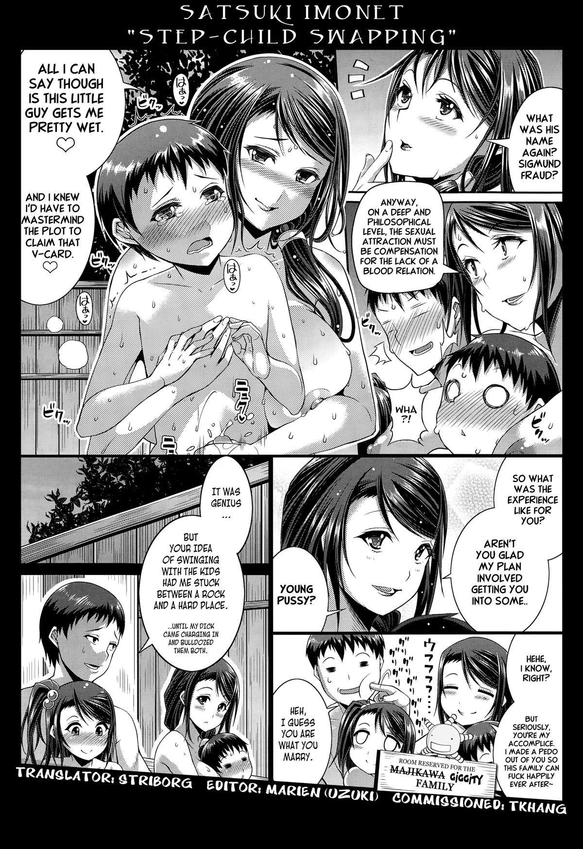 [Satsuki Imonet] Step Child Swapping (COMIC Tenma 2014-12) [English] {Striborg} page 27 full