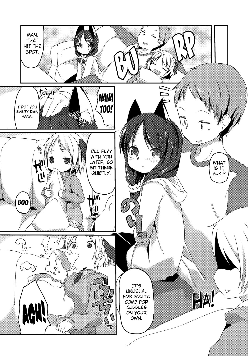 [Kizuki Akizuki] Gohoubi Neko-san Oshioki Inu-san | Reward Cat Punish Dog (COMIC PLUM DX 2012-12) [English] {biribiri} page 3 full