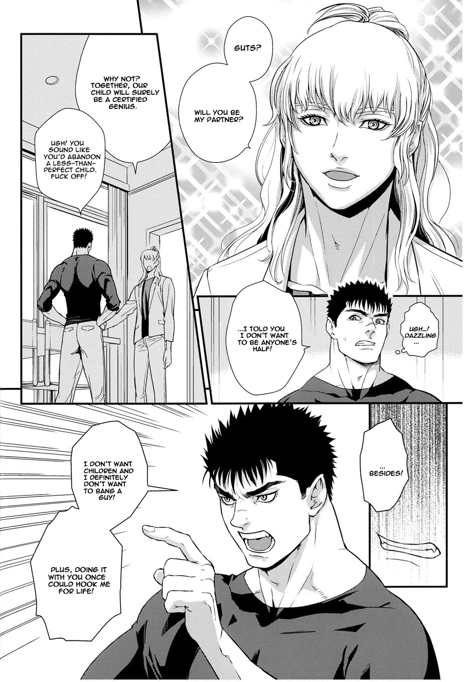 (C87) [Killer Bambi (Matsumoto Inaki)] Heartache 1 (Berserk) [English] page 11 full