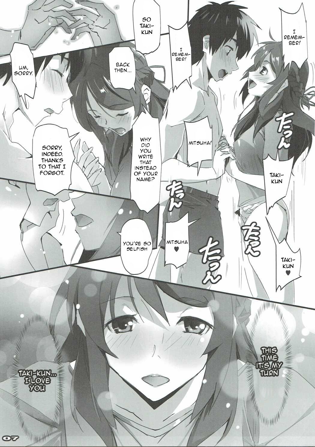 (SC2016 Autumn) [RYU-SEKI-DO (Nagare Hyo-go)] Kimi no After. (Kimi no Na wa.) [English] [ArousingImouto] page 7 full