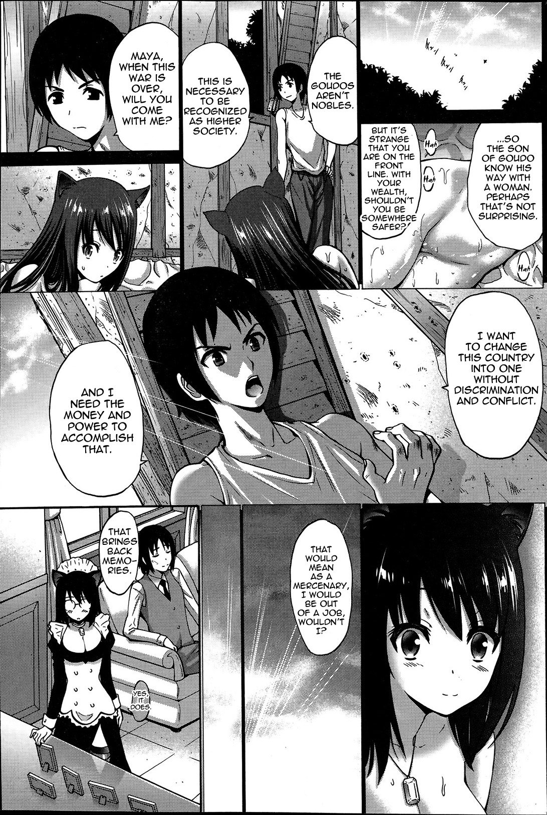 [Nishikawa Kou] Kuro Yousei | Dark Elf Ch. 1-2 (COMIC Penguin Club Sanzokuban 2014-04) [English] {thetsuuyaku} page 44 full