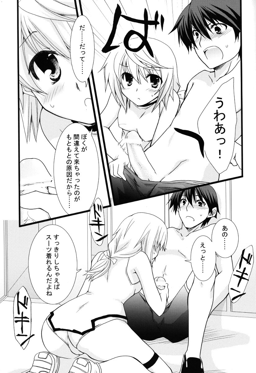 (C79) [CHAGASHI SAIBAN (Yamabuki Mook)] Kigae Chuuihou! (Infinite Stratos) page 13 full