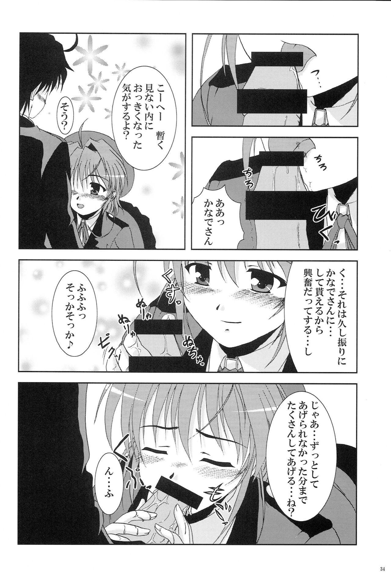 (C75) [K-1 (Fana)] Kanade ga Seifuku ni Kigaetara (Fortune Arterial) page 32 full