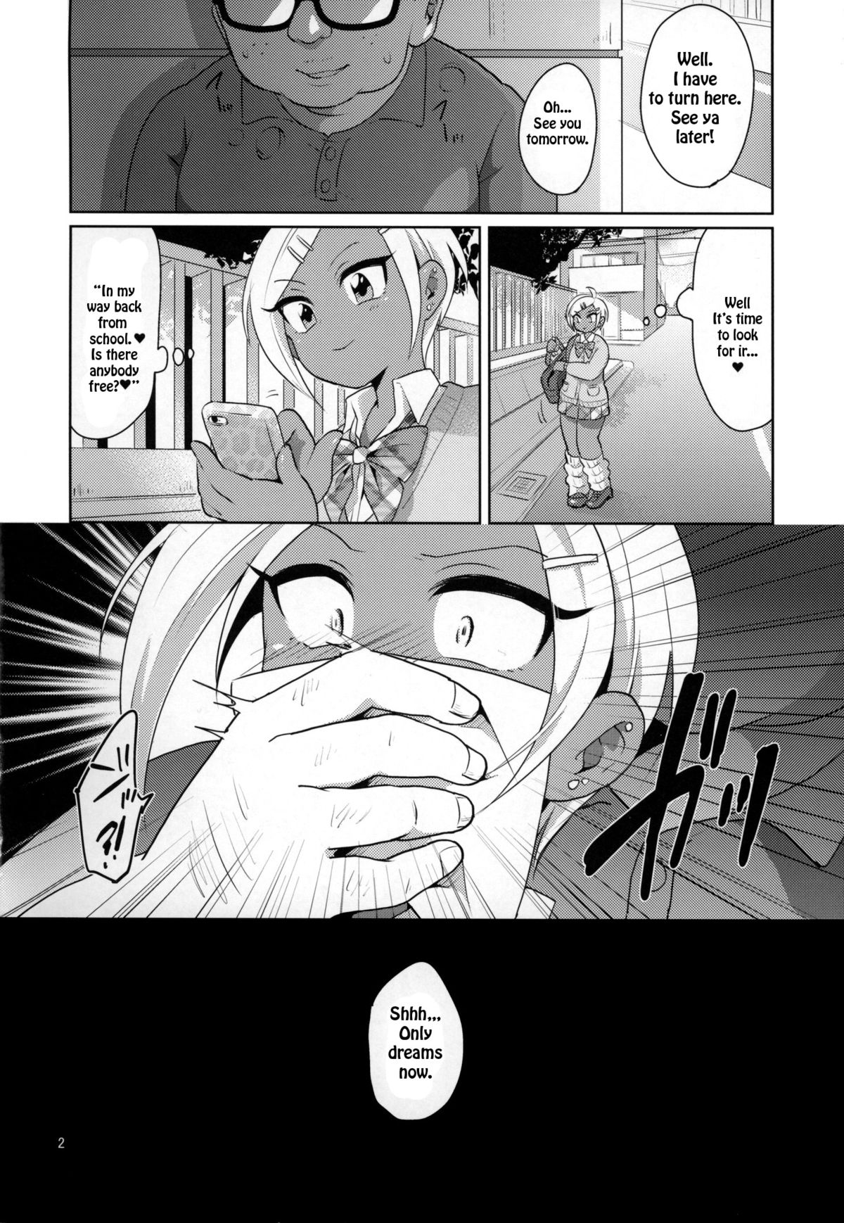 (COMITIA112) [DryR (Urakuso)] Namaiki Gal Danshi. | Cheeky Gyaru-boy. [English] [TSHH] page 3 full