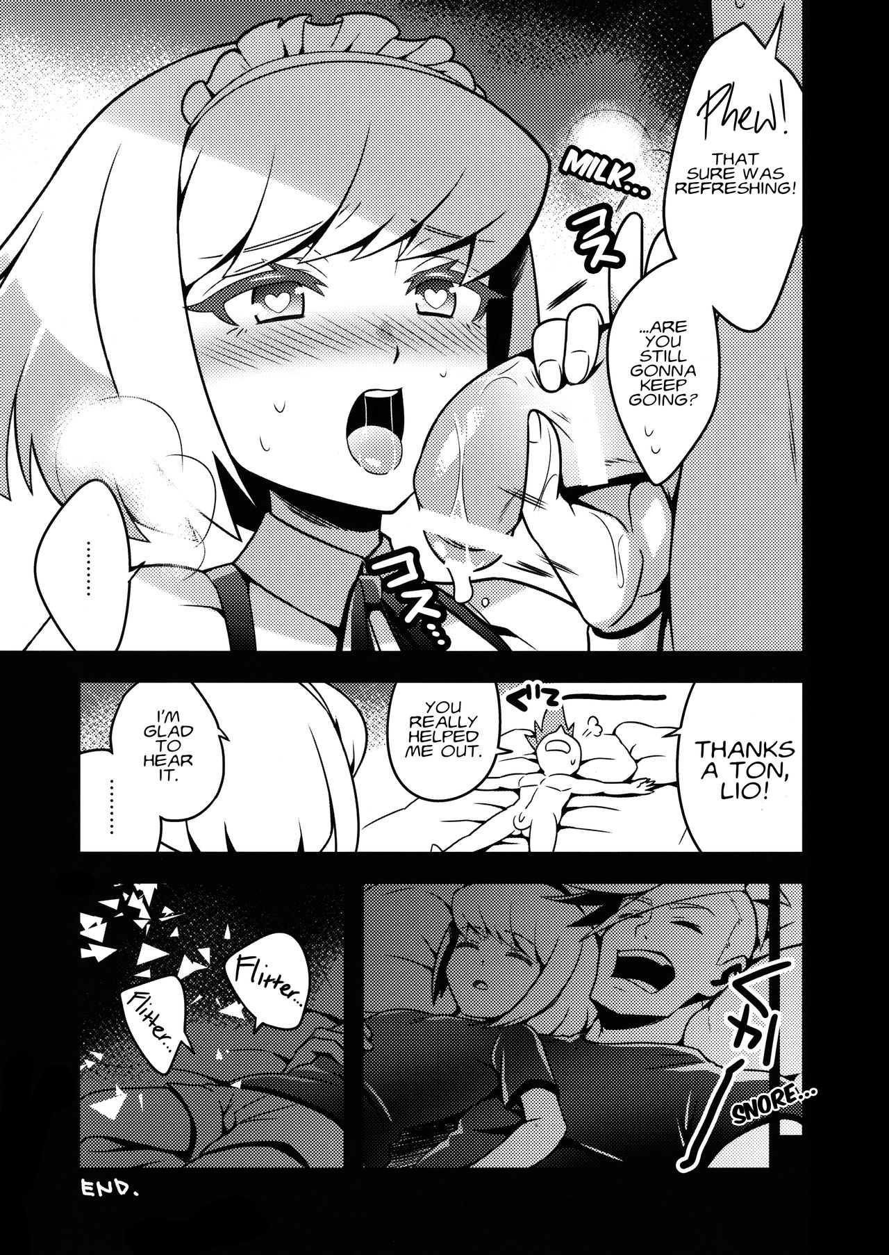 (Kyouten Douchi) [SAWAGANI SCISSORS (02)] Mugen ni Hamete Kureru Lio Fotia | I'll Do It to You for Infinity, Lio Fotia! (Promare) [English] [Fushigi] page 19 full