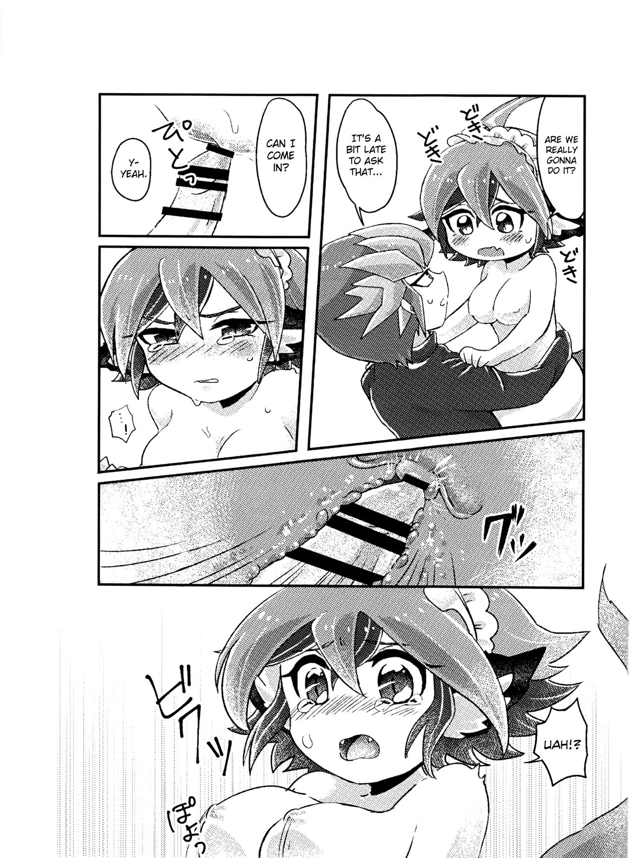 (Millennium ☆ Battle Phase 18)[Kake Doko Complex (Maruma)] Reiji senzoku meido ra ya! (Yu-Gi-Oh! ARC-V,kobayashi-san-chi no maid dragon) page 9 full