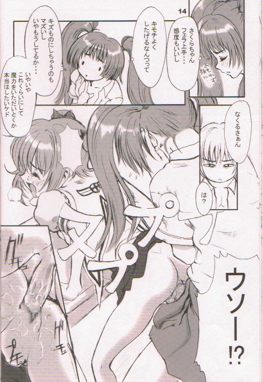 (C57) [Manga Super (Nekoi Mie)] Fruits Mix Juice (Cardcaptor Sakura, Turn A Gundam) page 13 full