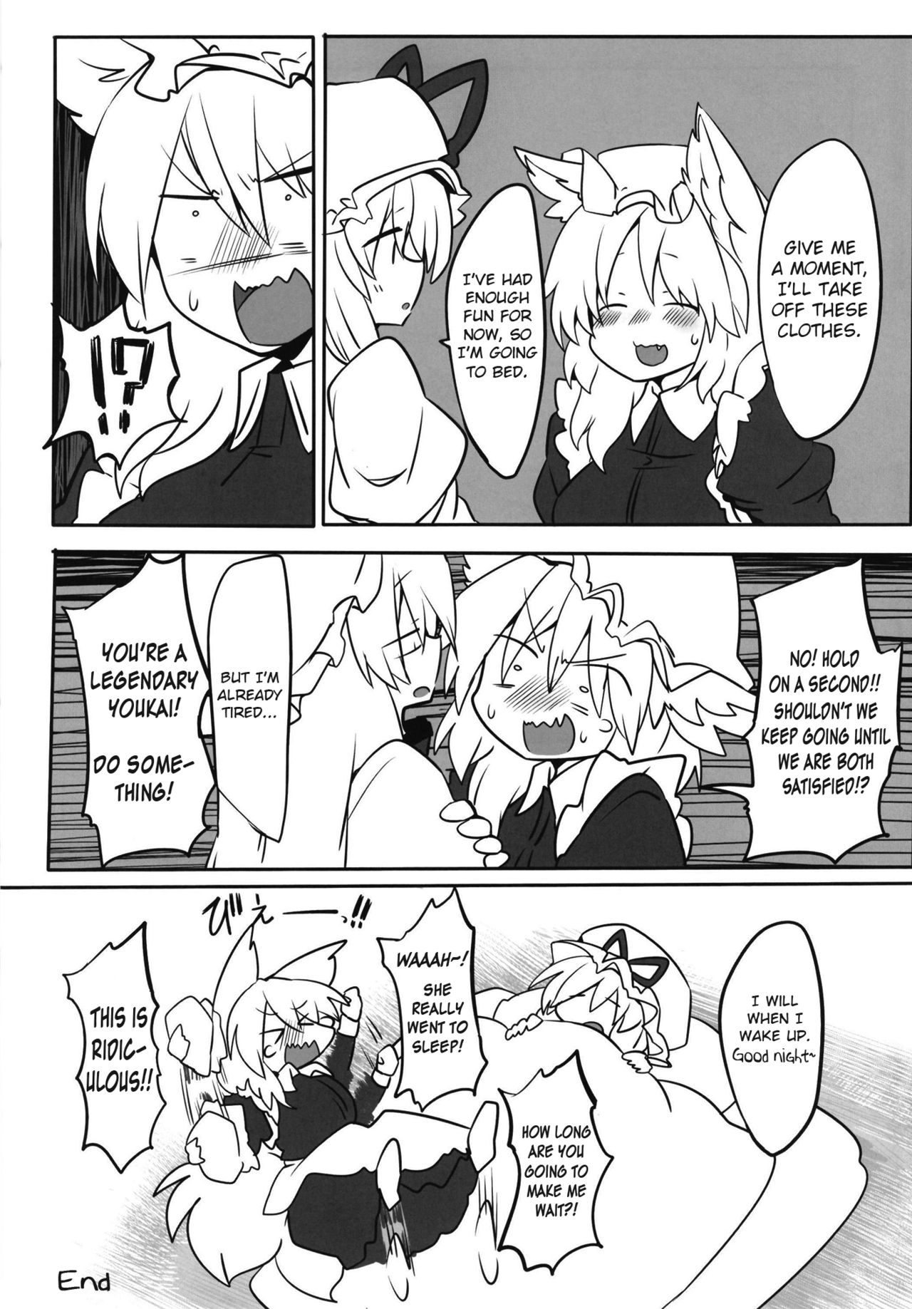 (Shuuki Reitaisai 5) [RTD (Mizuga)] Ran-sama ni Kite Moratte Suru Hon | A Book About Dressing up Ran-sama (Touhou Project) [English] [Kermaperse] page 22 full