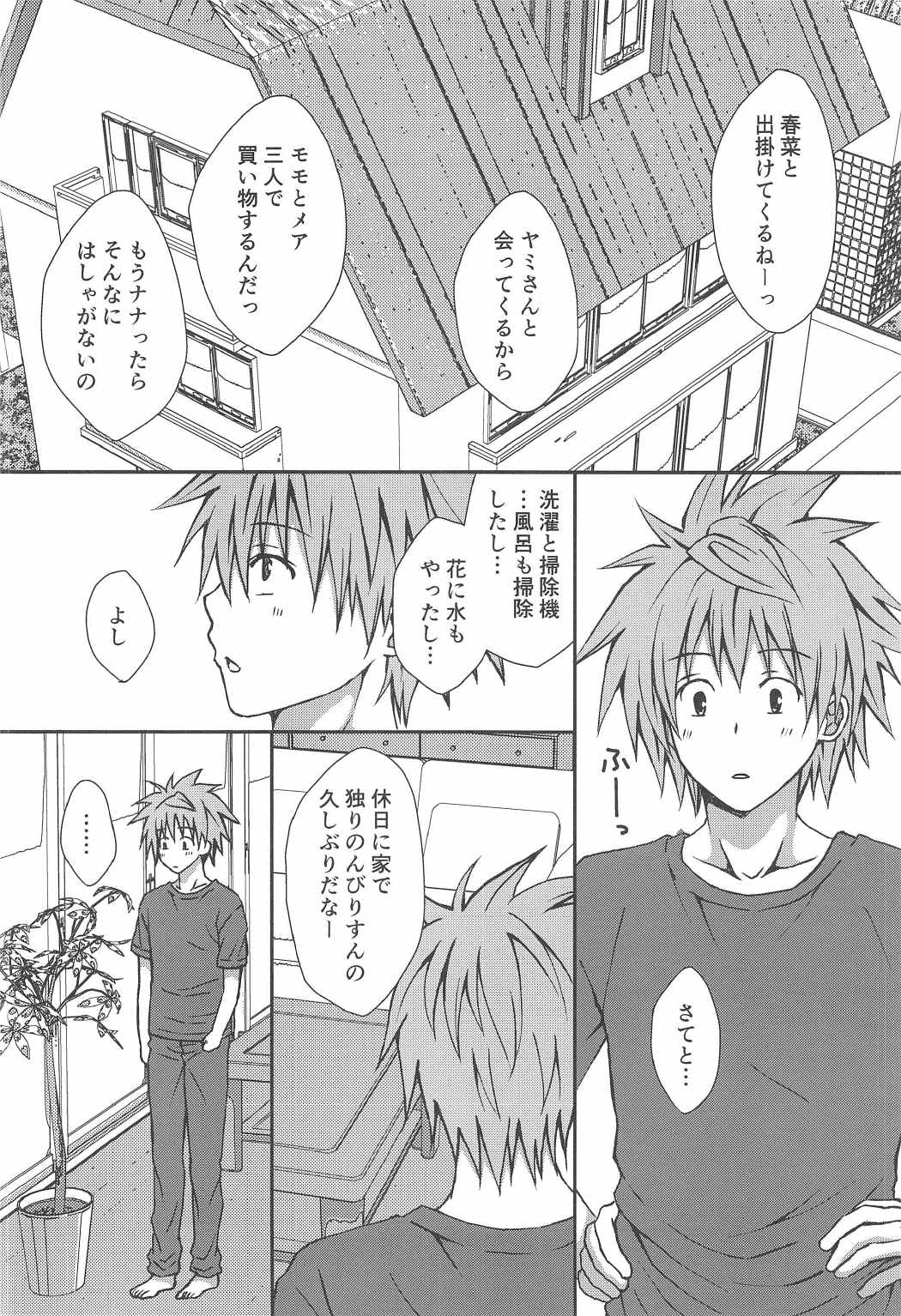 (C91) [Hyogetsu (Momonoki Fum)] Hoshigariko (To LOVE-Ru) page 3 full