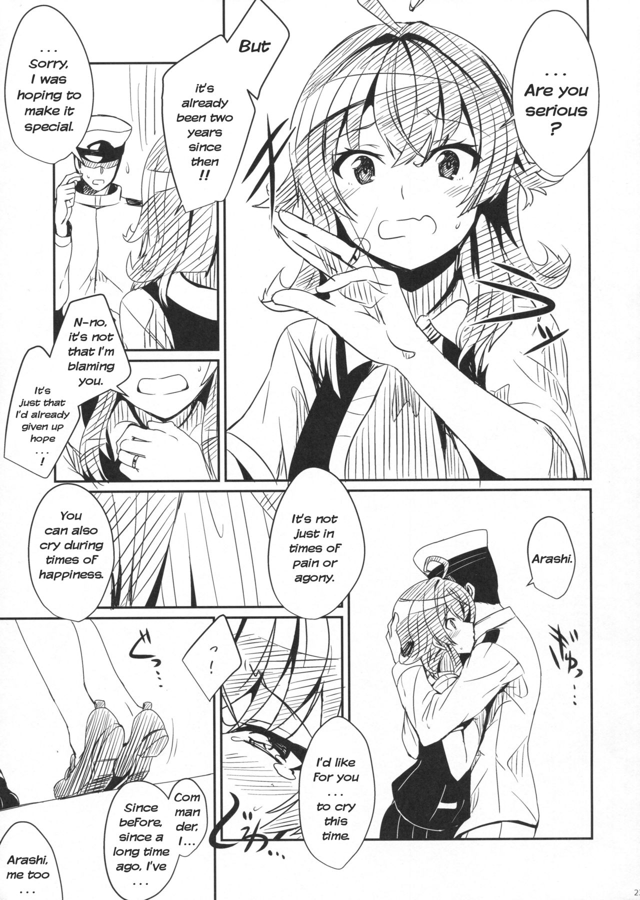 (Houraigekisen! Yo-i! 29Senme!) [L5EX (Kamelie)] Arashi no Himeta Koigokoro | Arashi's Hidden Love (Kantai Collection -KanColle-) [English] page 22 full