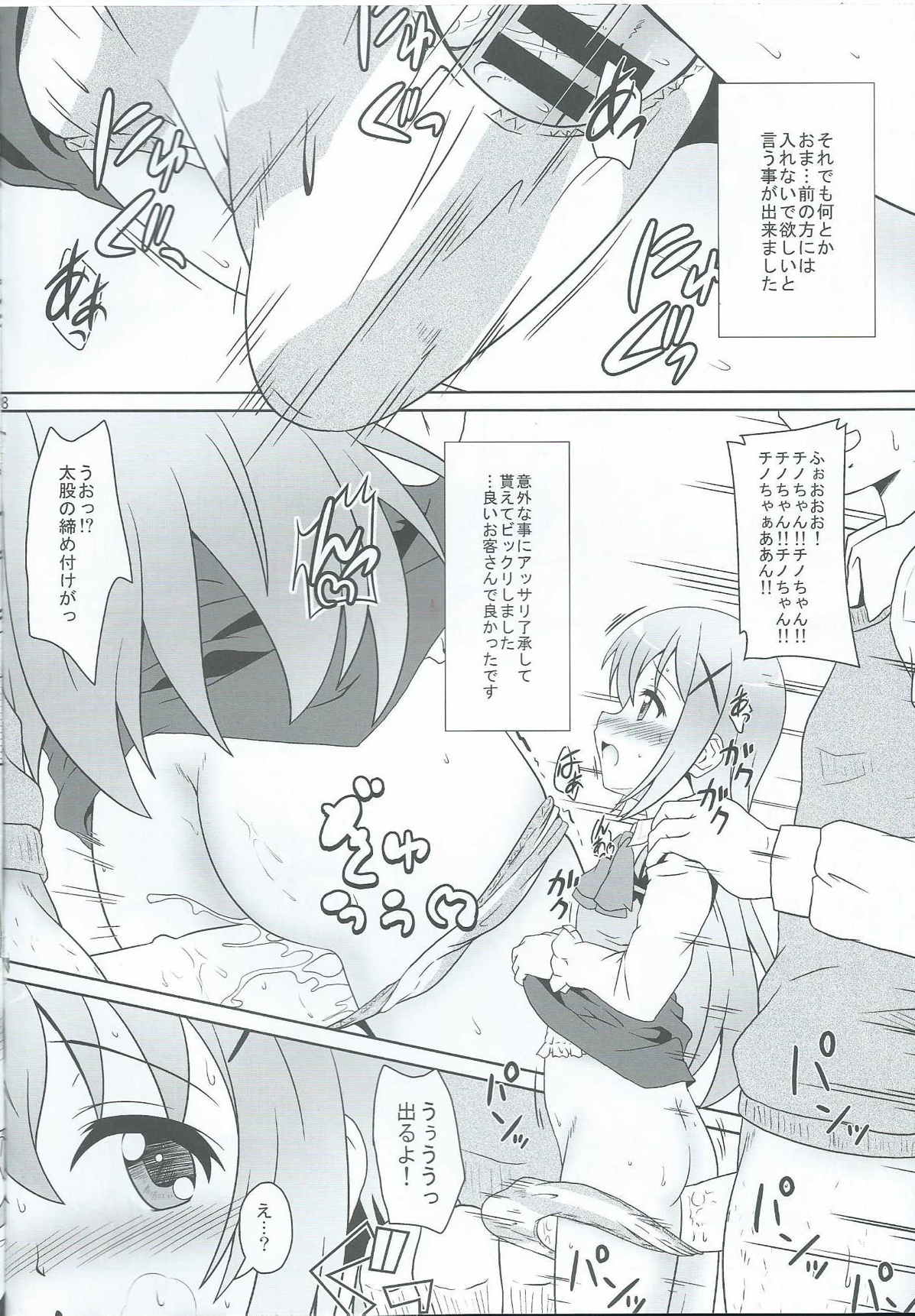 (C86) [Kamepotel (Izuki Jirou)] Gochuumontte Watashi desu ka!? (Gochuumon wa Usagi desu ka?) page 8 full