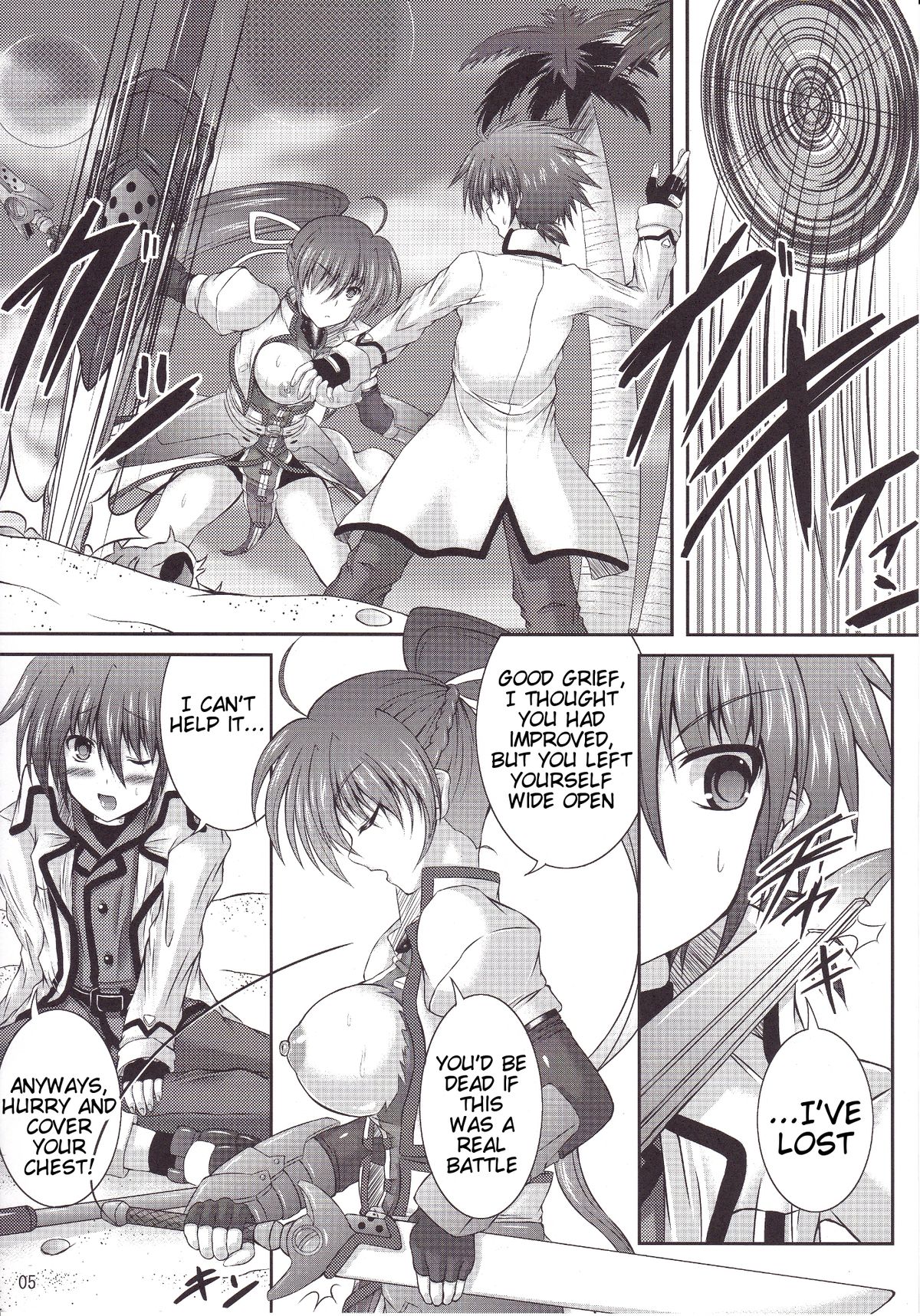 (C81) [Utanone Dou (Utanone Sion)] Boku to Shishou no ￮￮￮￮ | Master and I (Mahou Shoujo Lyrical Nanoha) [English] [Tigoris Translates] page 4 full