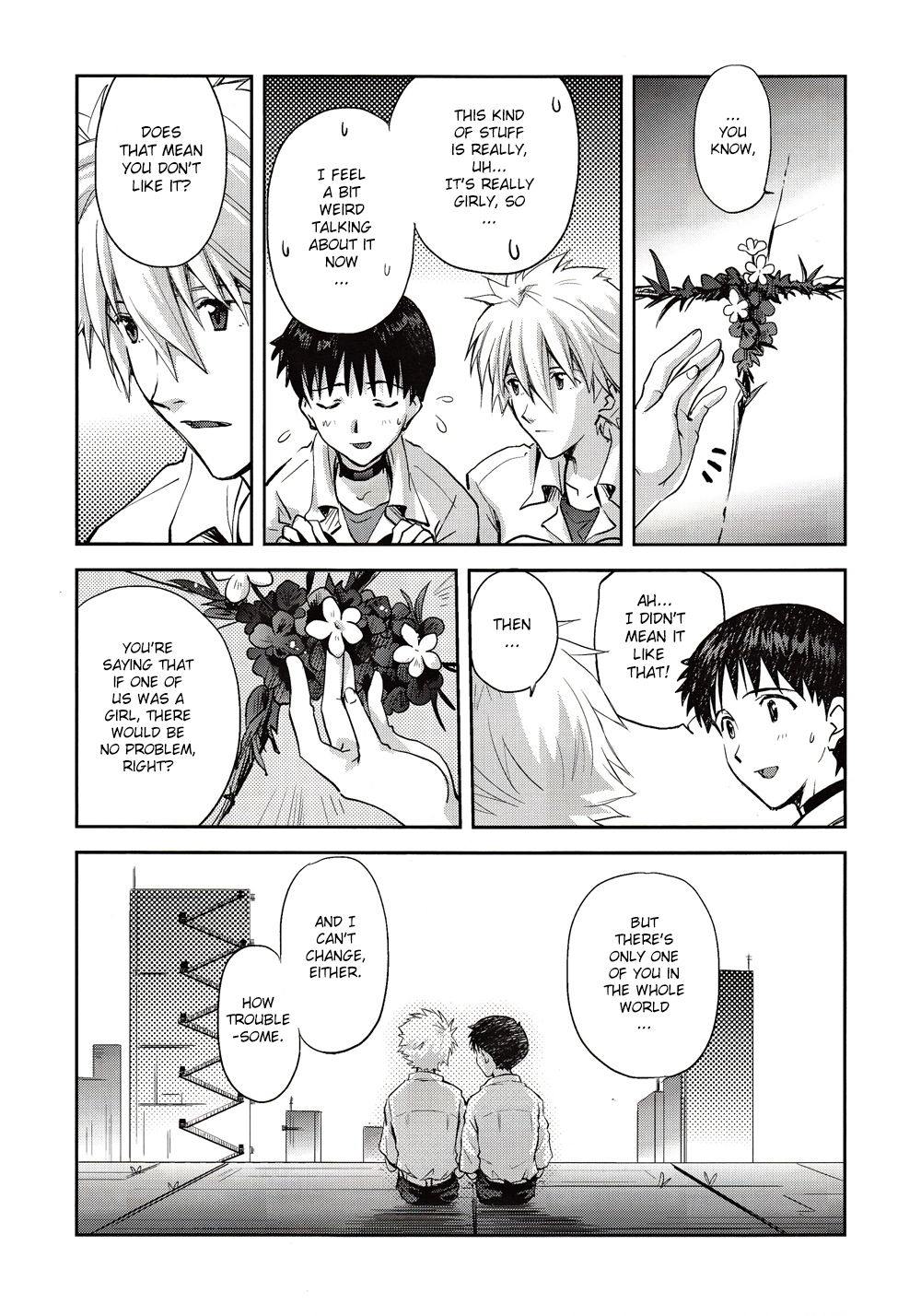 (Kimi to no Rendan) [Getsumen-Spiral (Mayama Satori)] ~Klavier 2~ (Neon Genesis Evangelion) [English] page 6 full