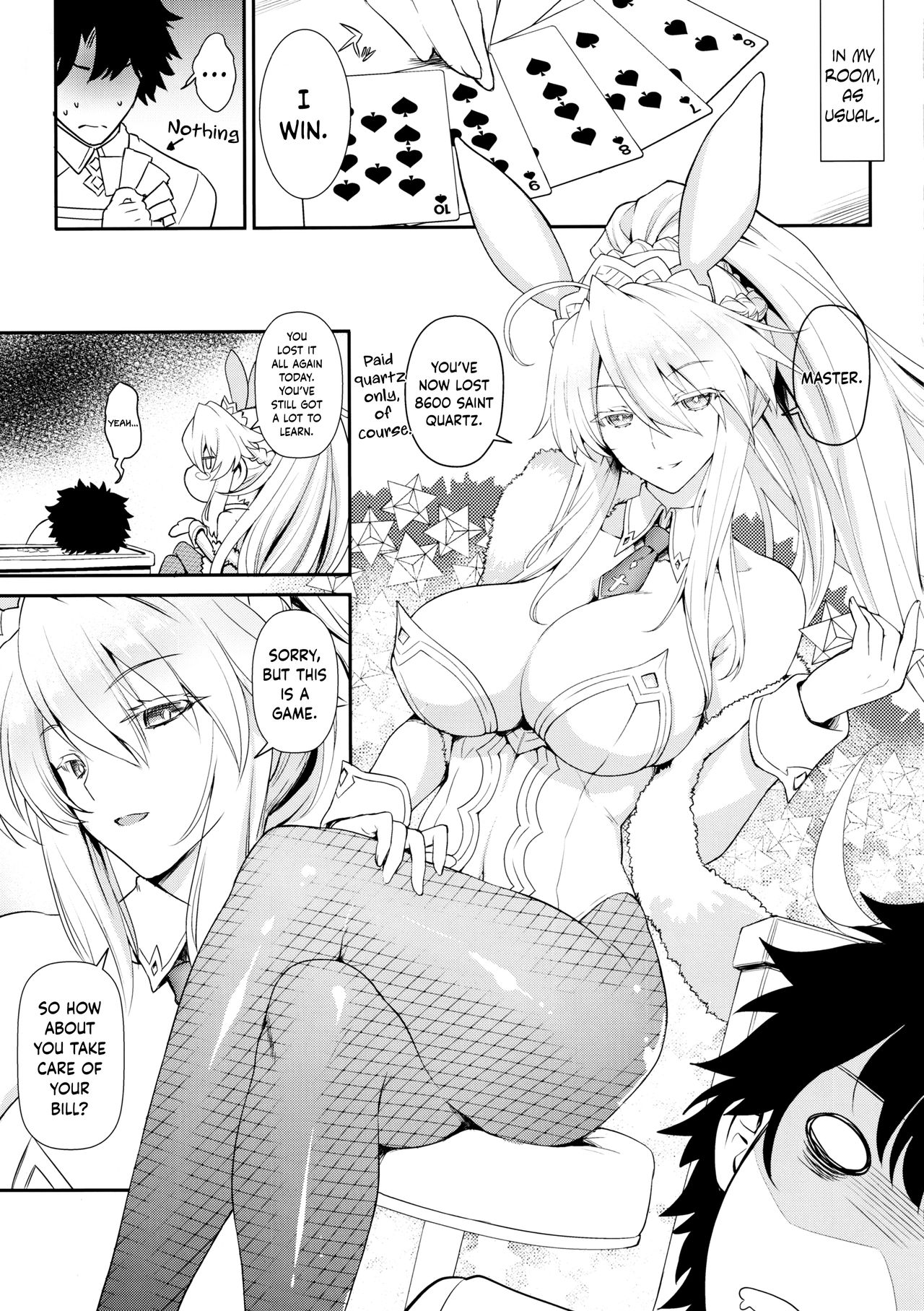 (C97) [Uguisuya (Uguisu Kagura)] Place your bets please (Fate/Grand Order) [English] page 4 full