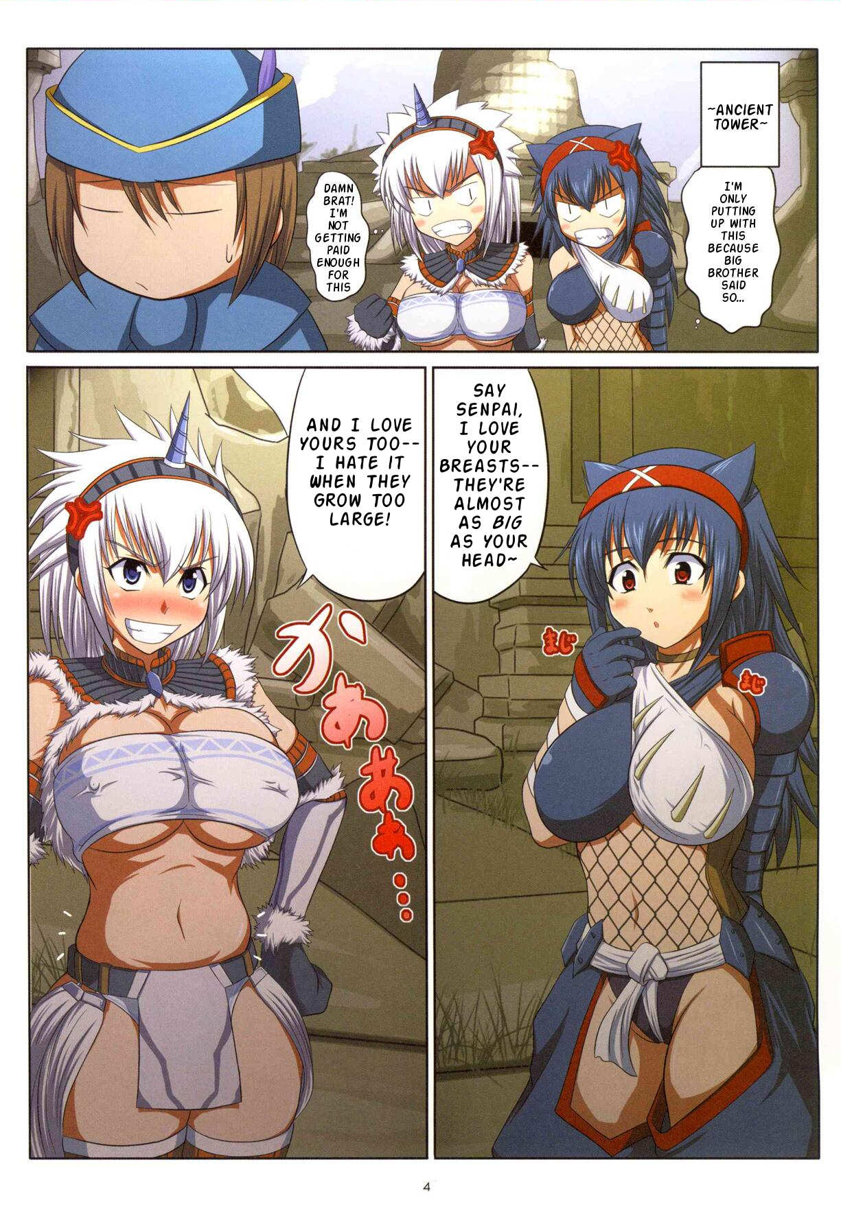 (C75) [AN-ARC (Hamo)] Kirin-san to Naruga-san to (Monster Hunter) [English] page 3 full